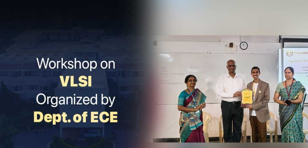 VLSI Workshop at VBIT Hyderabad — students attending live semiconductor session